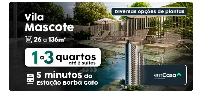 Banner LançamentoEn Casa Vila Mascote