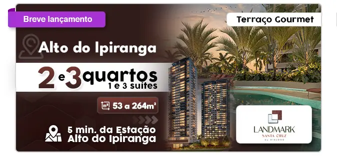 Banner Lançamento Landmark Santa Cruz Residences