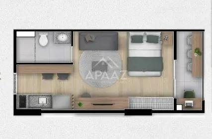 Imagem: Flat / Studio para Venda, Vila Guarani(Zona Sul)