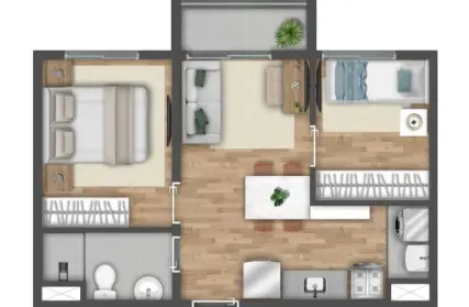 Imagem: Apartamento para Venda, Campo Limpo (Zona Sul)