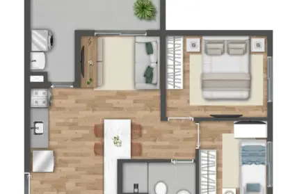 Imagem: Apartamento para Venda, Campo Limpo (Zona Sul)