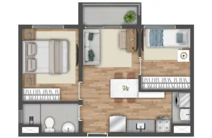 Imagem: Apartamento para Venda, Vila das Belezas