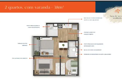 Imagem: Apartamento para Venda, Jardim Sabará