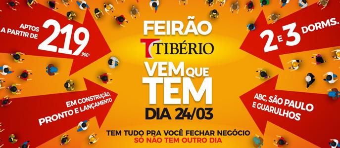Tibério promove Feirão de Imóveis