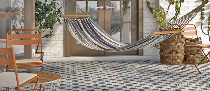 Inspire-se nos porcelanatos que imitam ladrilhos hidráulicos