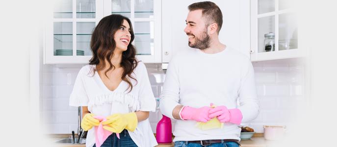 Dicas para ajudar os recém-casados na rotina da casa