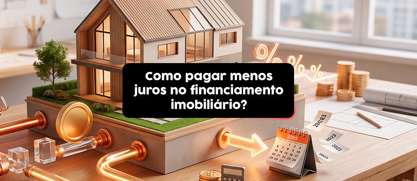 Como pagar menos juros e quitar mais rápido seu financiamento imobiliário.