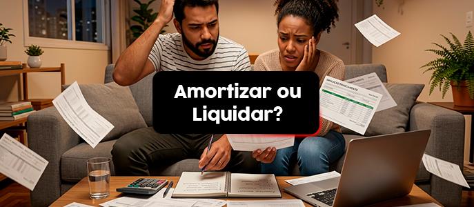 É melhor amortizar ou liquidar o financiamento imobiliário?