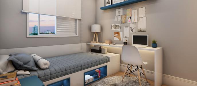 Apartamentos de 2 dormitórios são os mais vendidos