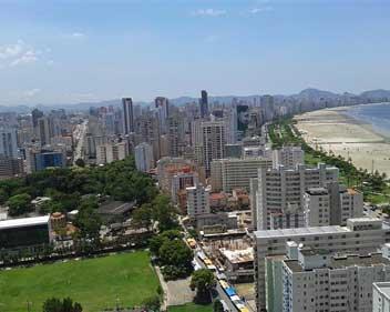 Santos entre as melhores cidades para investir em imóveis