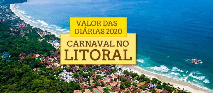 Carnaval: Qual é o valor das diárias no Litoral?