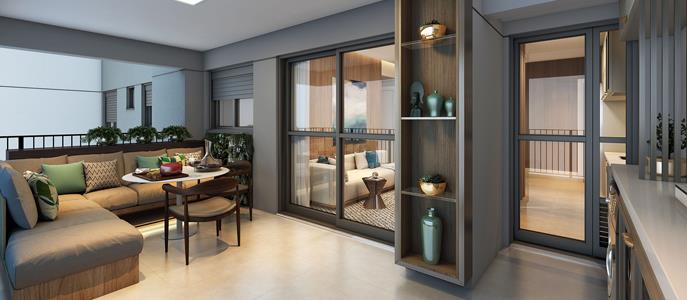 Apartamento de até 45 m2 de área útil é o mais vendido