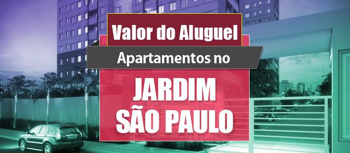 Qual o valor do Aluguel dos Apartamentos no Jardim São Paulo?