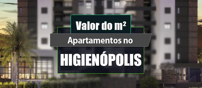 Qual o valor do metro quadrado dos Apartamentos em Higienópolis?