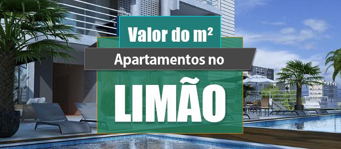 Qual o valor do metro quadrado dos Apartamentos no Bairro do Limão?