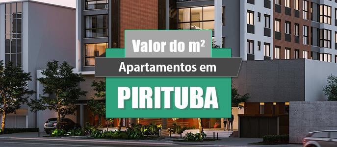 Qual o valor do metro quadrado dos apartamentos em Pirituba?