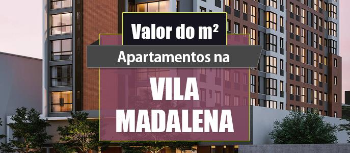 Qual o valor do metro quadrado dos Apartamentos na Vila Madalena?