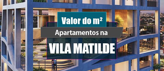 Qual o valor do metro quadrado dos Apartamentos na Vila Matilde?