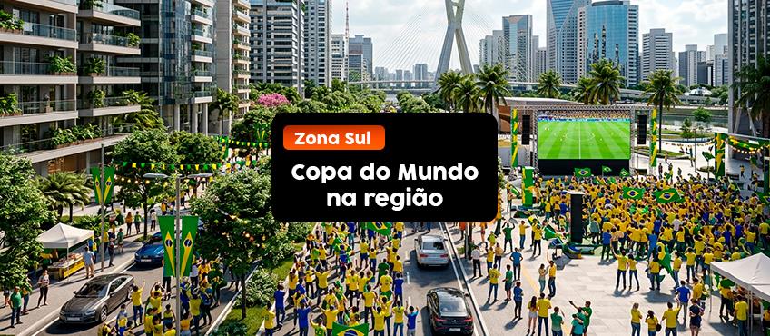 Onde assistir aos jogos da Copa do Mundo na Zona Sul?