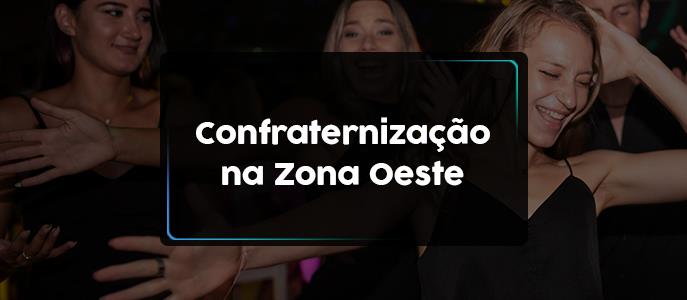 Confraternização de empresas na Zona Oeste