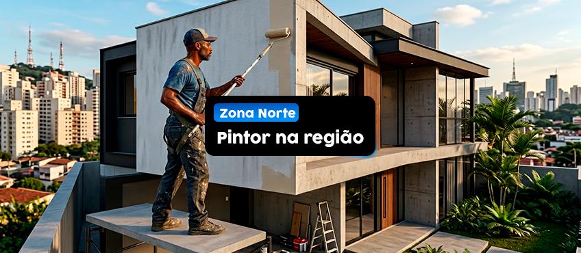 Pintor na Zona Norte de São Paulo