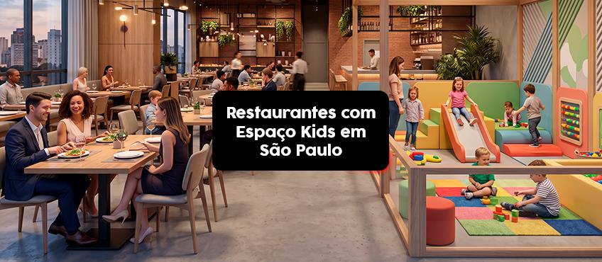 Restaurantes com espaço kids em São Paulo: opções para toda família