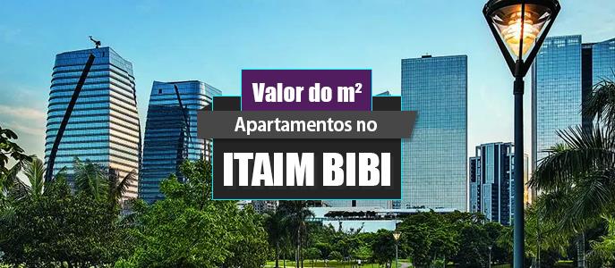 Qual o valor do metro quadrado dos Apartamentos no Itaim Bibi?