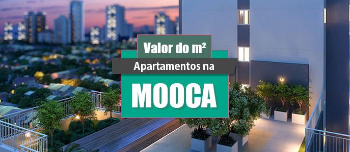 Qual o valor do metro quadrado dos apartamentos na Mooca?