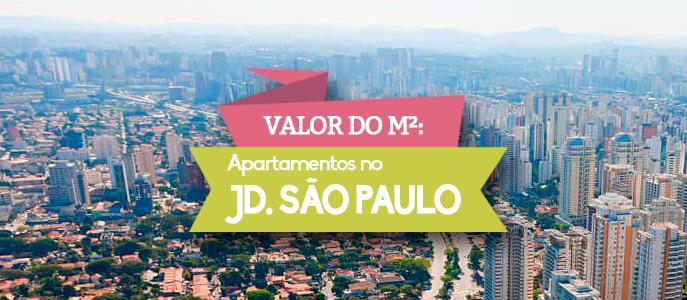 Qual o valor do metro quadrado dos Apartamentos no Jd. São Paulo?