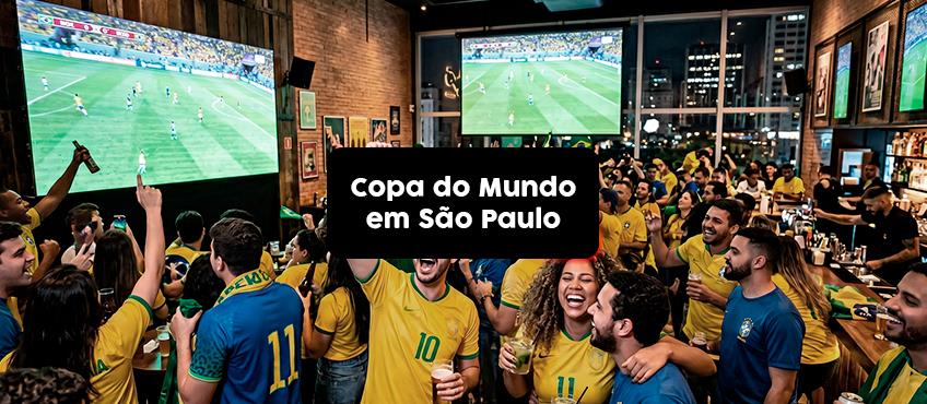 Onde assistir aos jogos da Copa do Mundo em São Paulo?