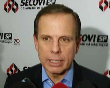 João Doria conversa com empresários do ramo imobiliário