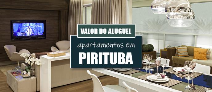 Qual o valor do Aluguel dos Apartamentos em Pirituba?