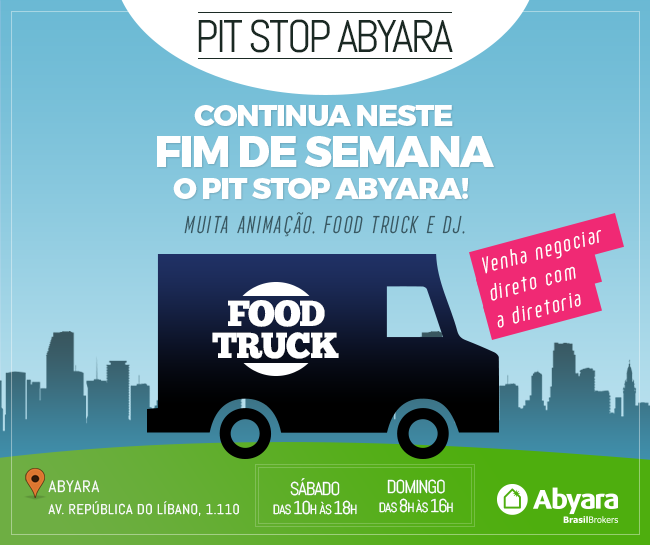 Conquiste a sua casa própria no Pit Stop Abyara