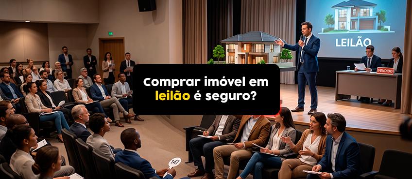 É seguro comprar um imóvel em leilão?