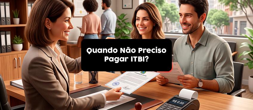 Quando não é necessário pagar ITBI?