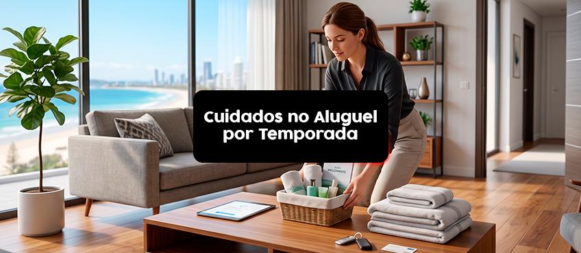 Quais são os cuidados com imóvel para aluguel de temporada? 
