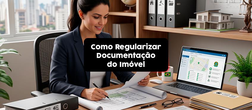 Como faço para regularizar a documentação do meu imóvel?